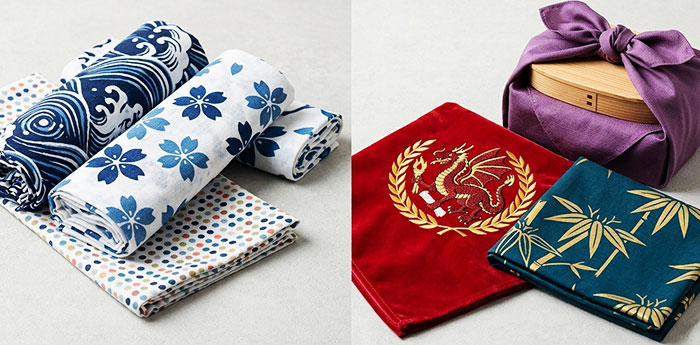 「手ぬぐい」と「風呂敷」の違いとは？知っておきたいその魅力と賢い使い分け